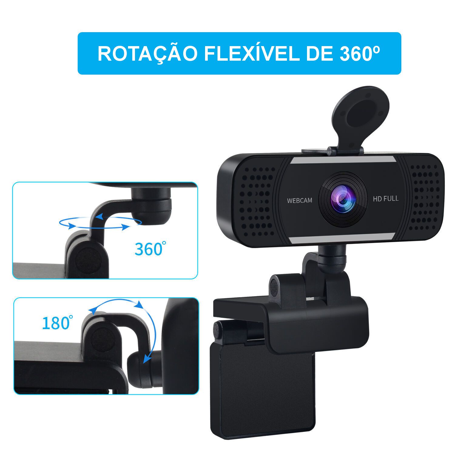 Webcam Auto Zoom 2K LW2089 LDNTech
