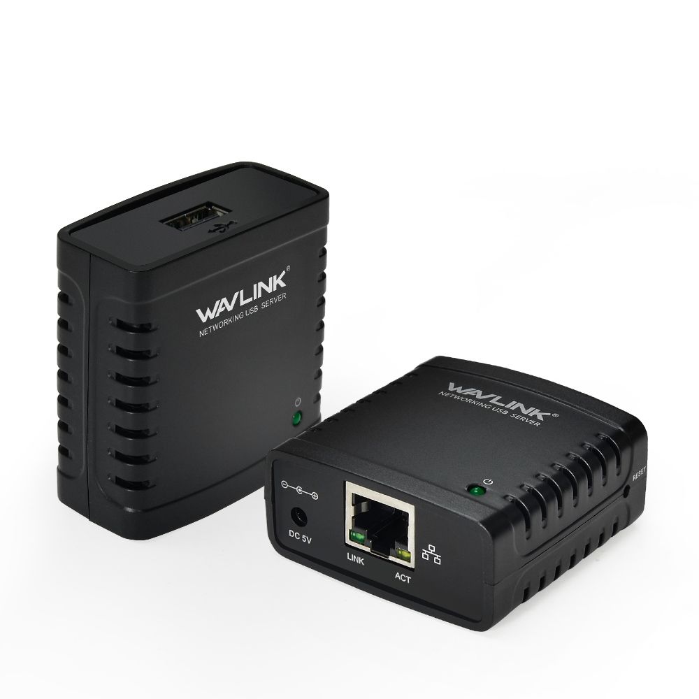Servidor de Impressão Usb 2.0 Network LPR Print Server, WL-NU72P11 - Wavlink