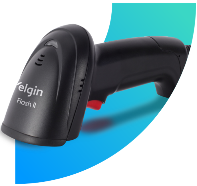Leitor de Código de Barras de mão 1D, Flash II - Elgin